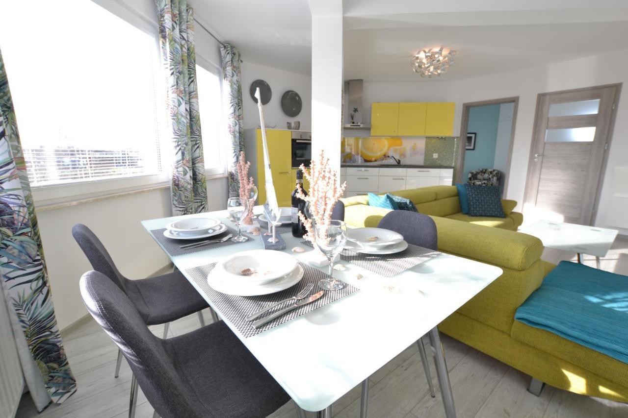 Apartament Morski XI Ujście-Darłowskie Eksteriør bilde
